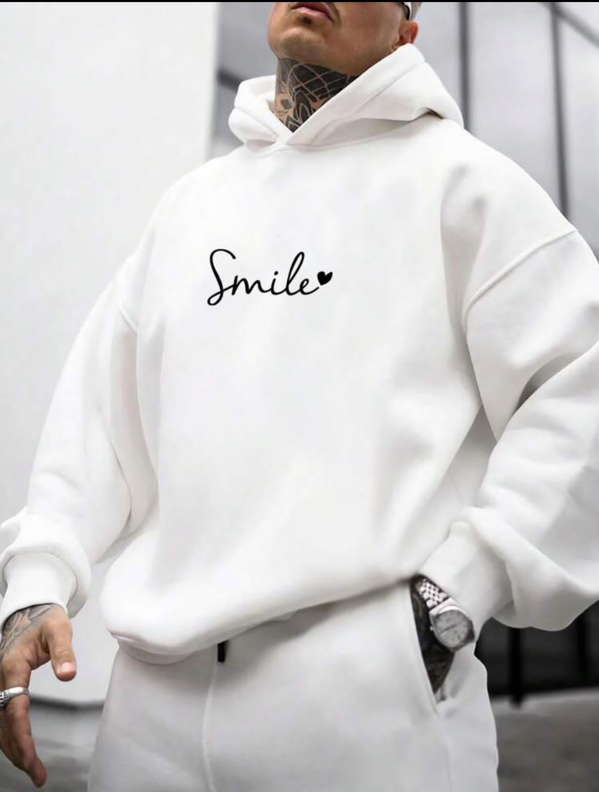 Smile Hoodie Set